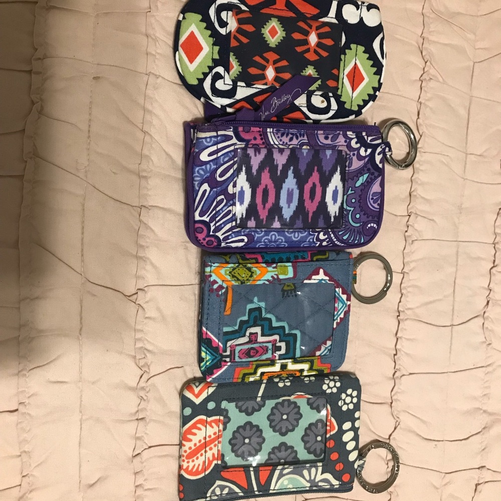 Vera Bradley keychain wallets